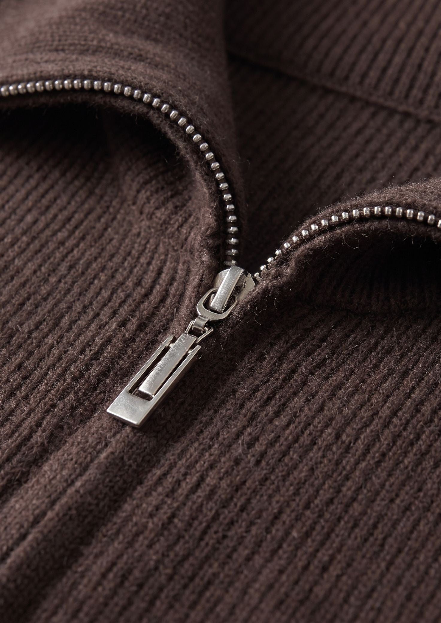 Pure Cashmere Dark Brown Body Warmer Vest