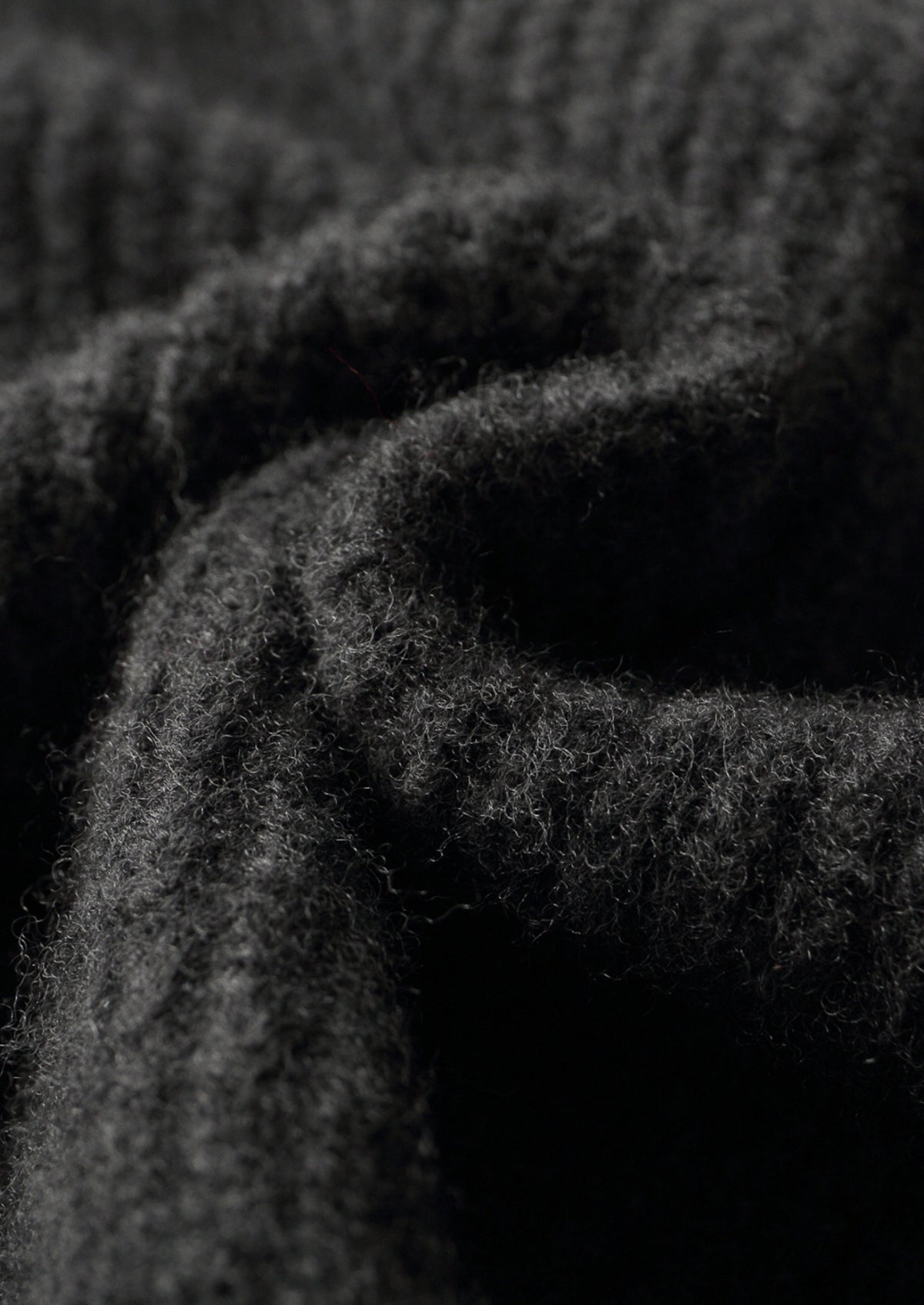 Pure Extra-Fine Merino Wool Ribbed Button Hoodie