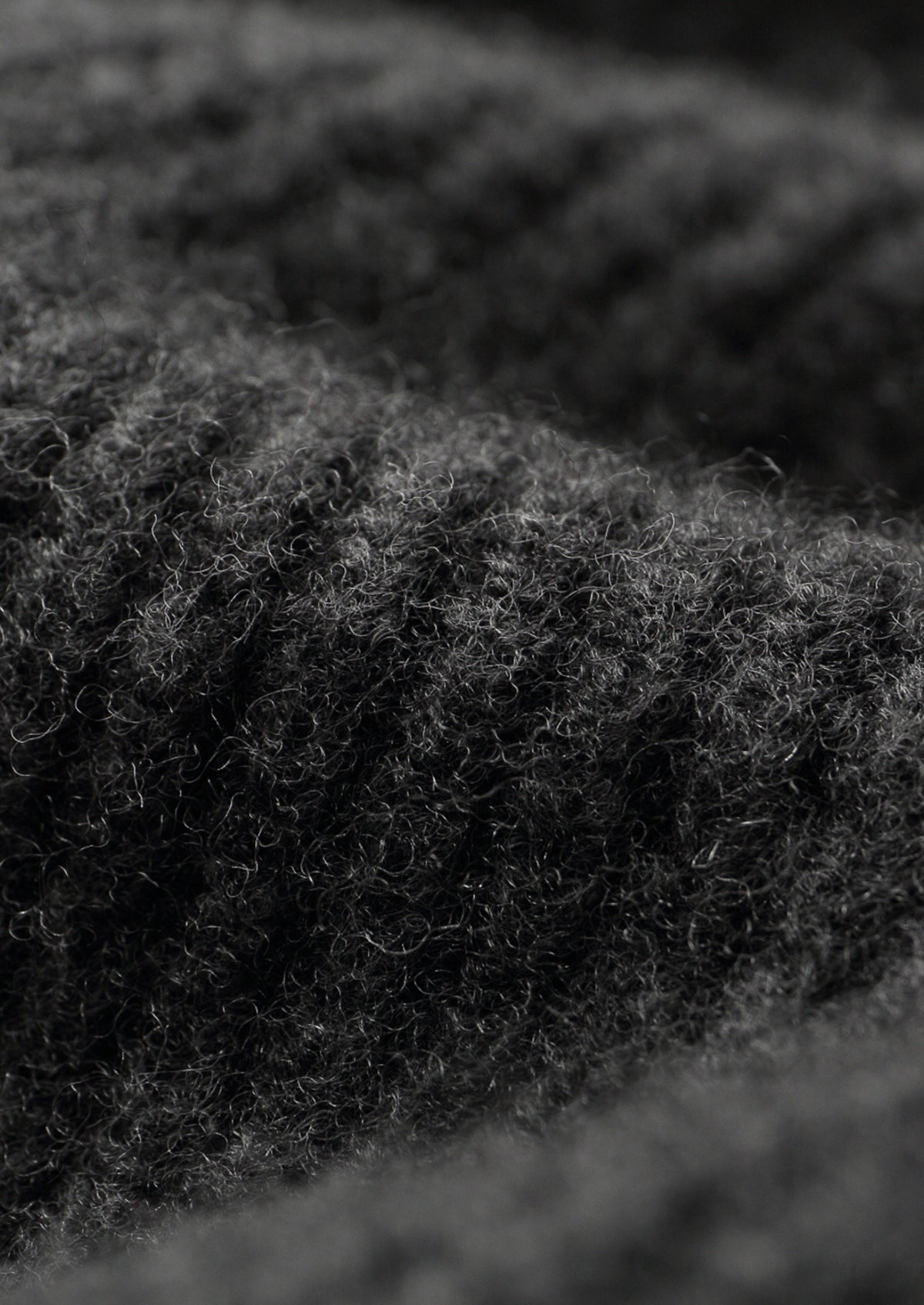 Pure Extra-Fine Merino Wool Ribbed Button Hoodie