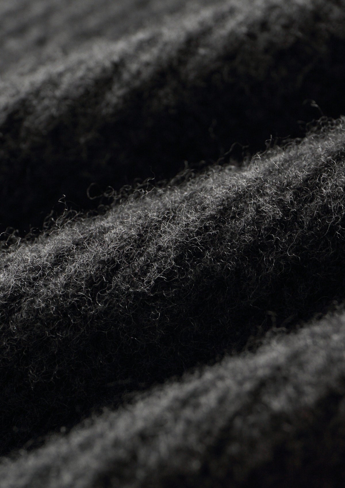 Pure Extra-Fine Merino Wool Ribbed Button Hoodie