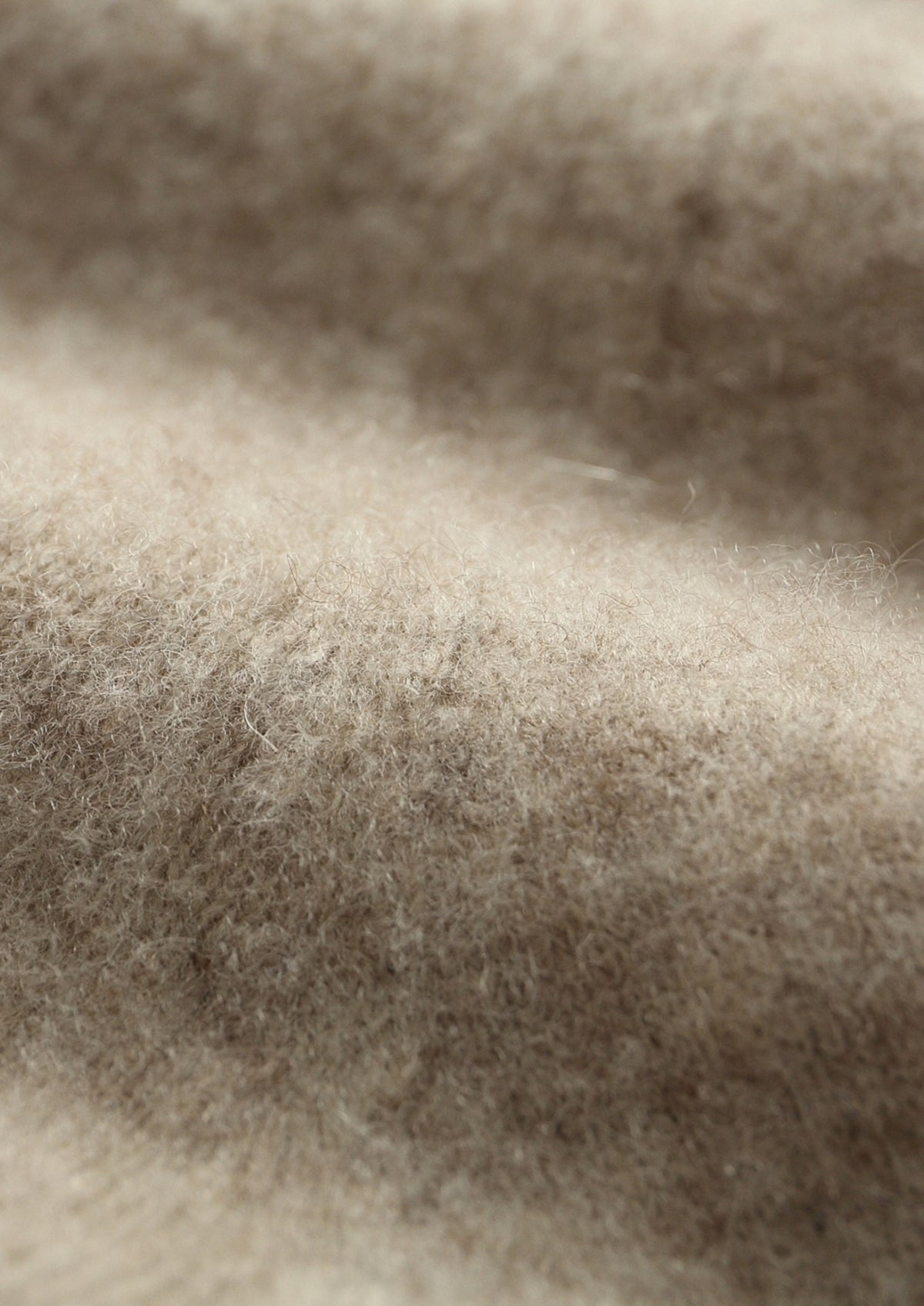 Pure Extra-Fine Merino Wool Two-Tone Leisure Hoodie