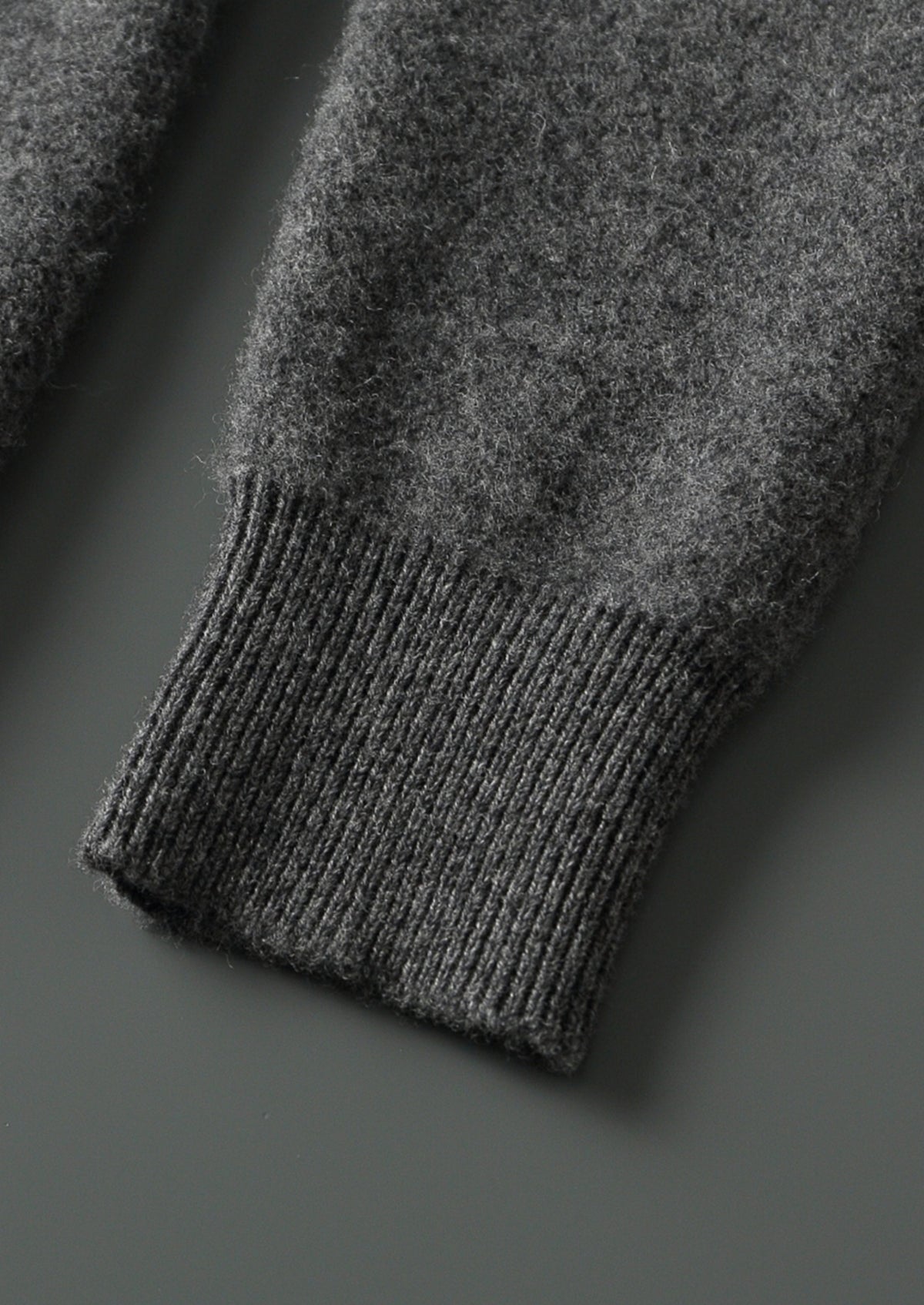 Pure Extra-Fine Merino Wool Contrast Zip Polo