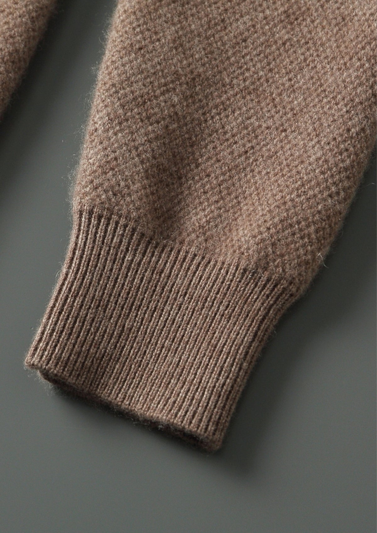 Pure Extra-Fine Merino Wool Jacquard Zip Hoodie