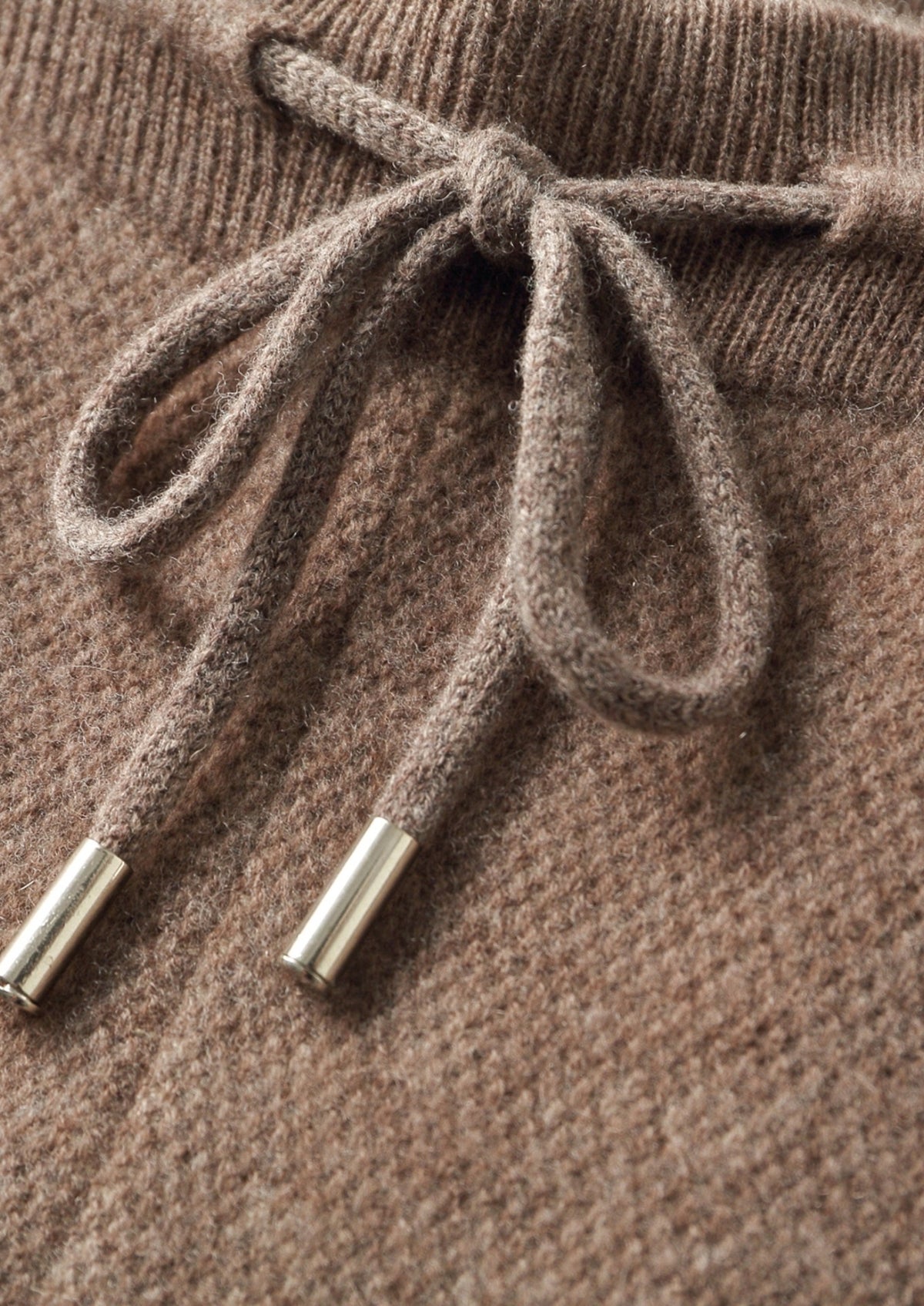 Pure Extra-Fine Merino Wool Jaquard Knit Trousers