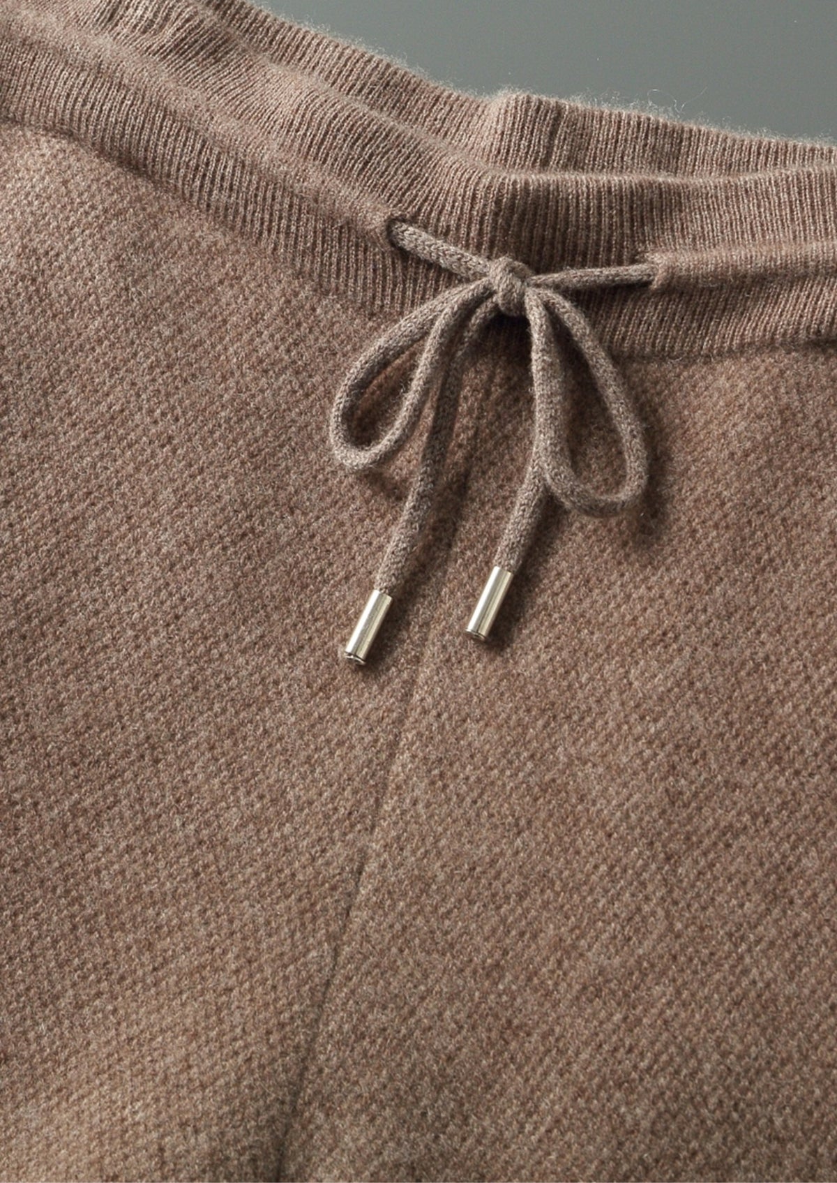 Pure Extra-Fine Merino Wool Jaquard Knit Trousers