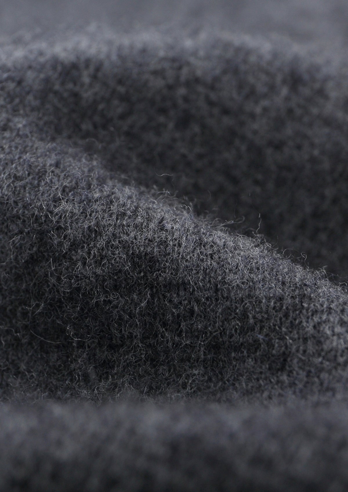 Pure Extra-Fine Merino Wool Two-Tone Zipper Hoodie