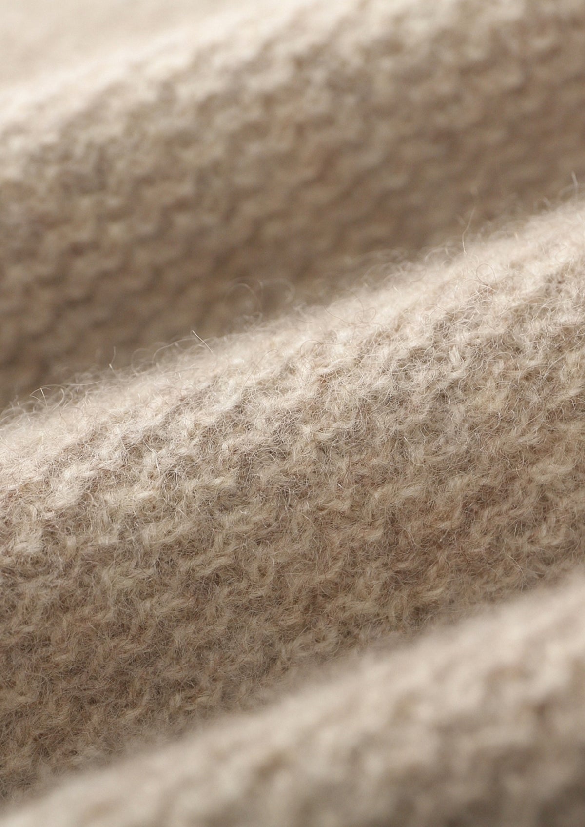 Pure Extra-Fine Merino Wool Textured Button Cardigan