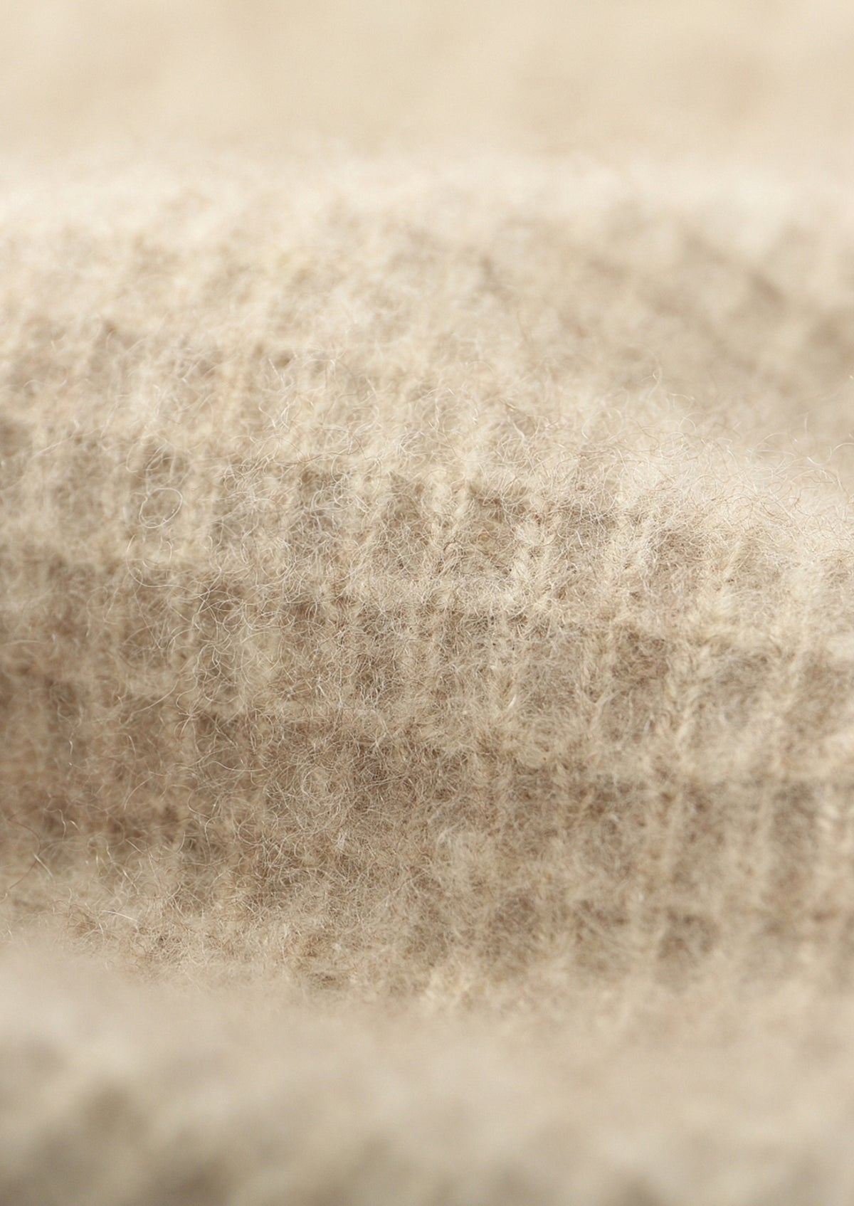 Pure Extra-Fine Merino Wool Textured Zip Polo Cardigan