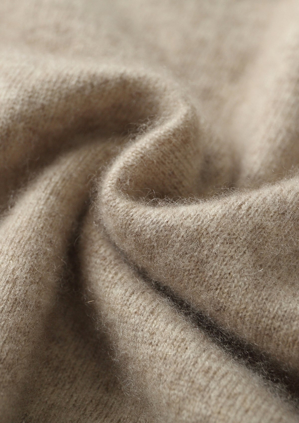 Premium Cashmere Half-Zip Hoodie