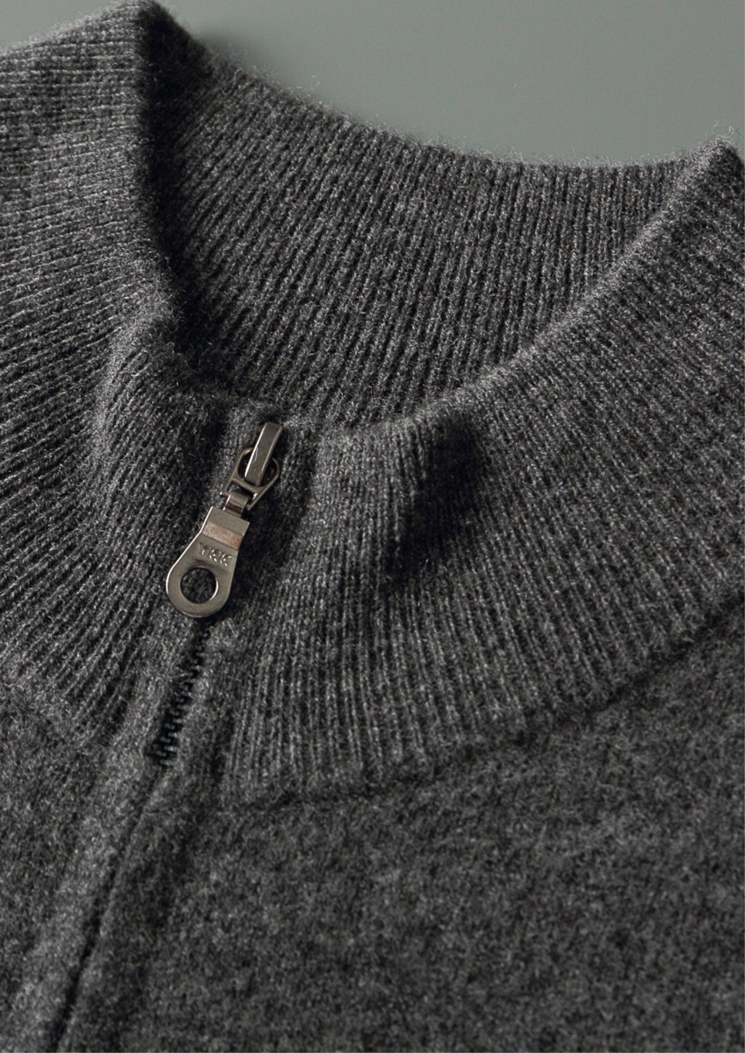 Pure Extra-Fine Merino Wool Zipper Vest