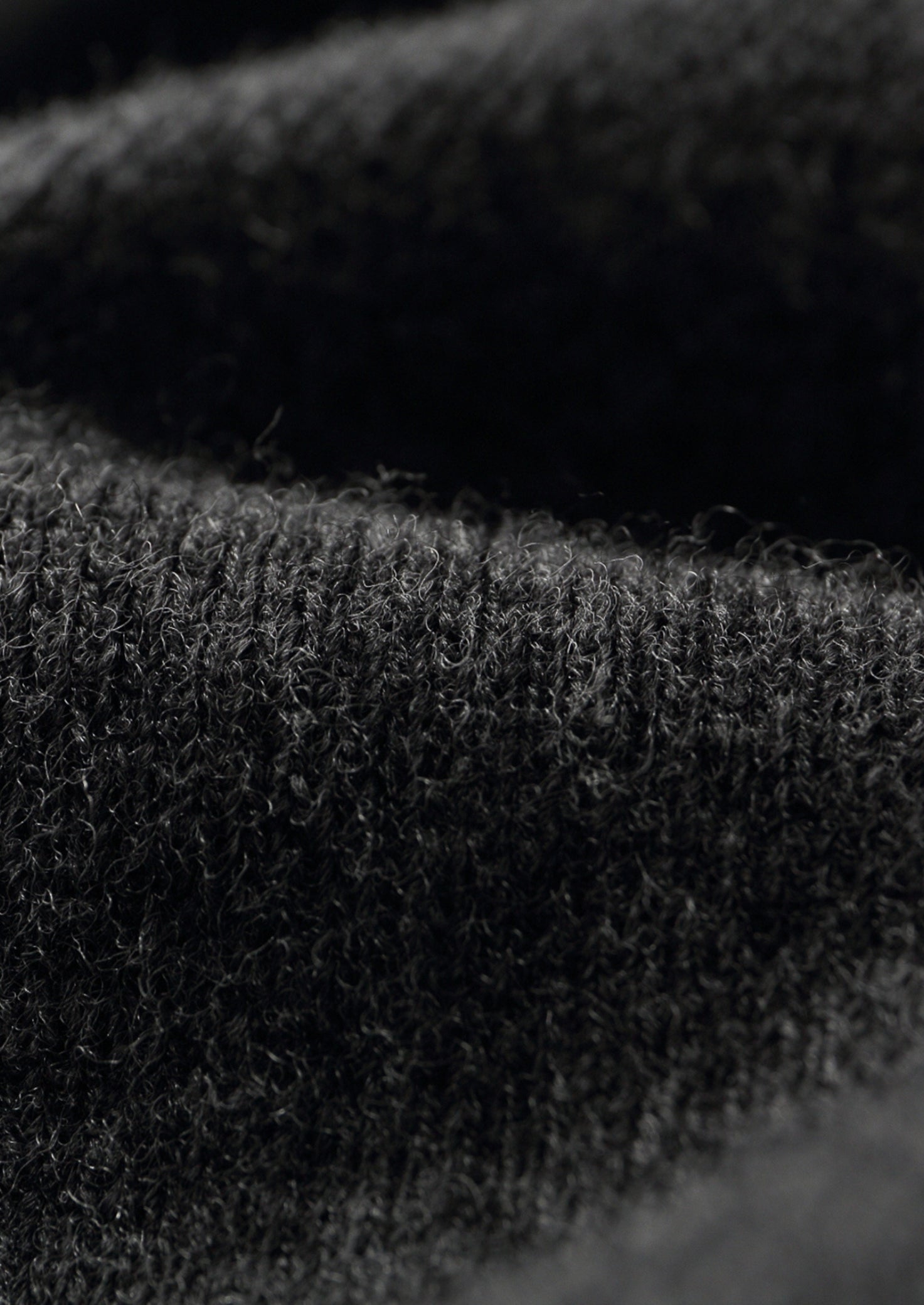 Pure Extra-Fine Merino Wool Funnel Neck Cardigan