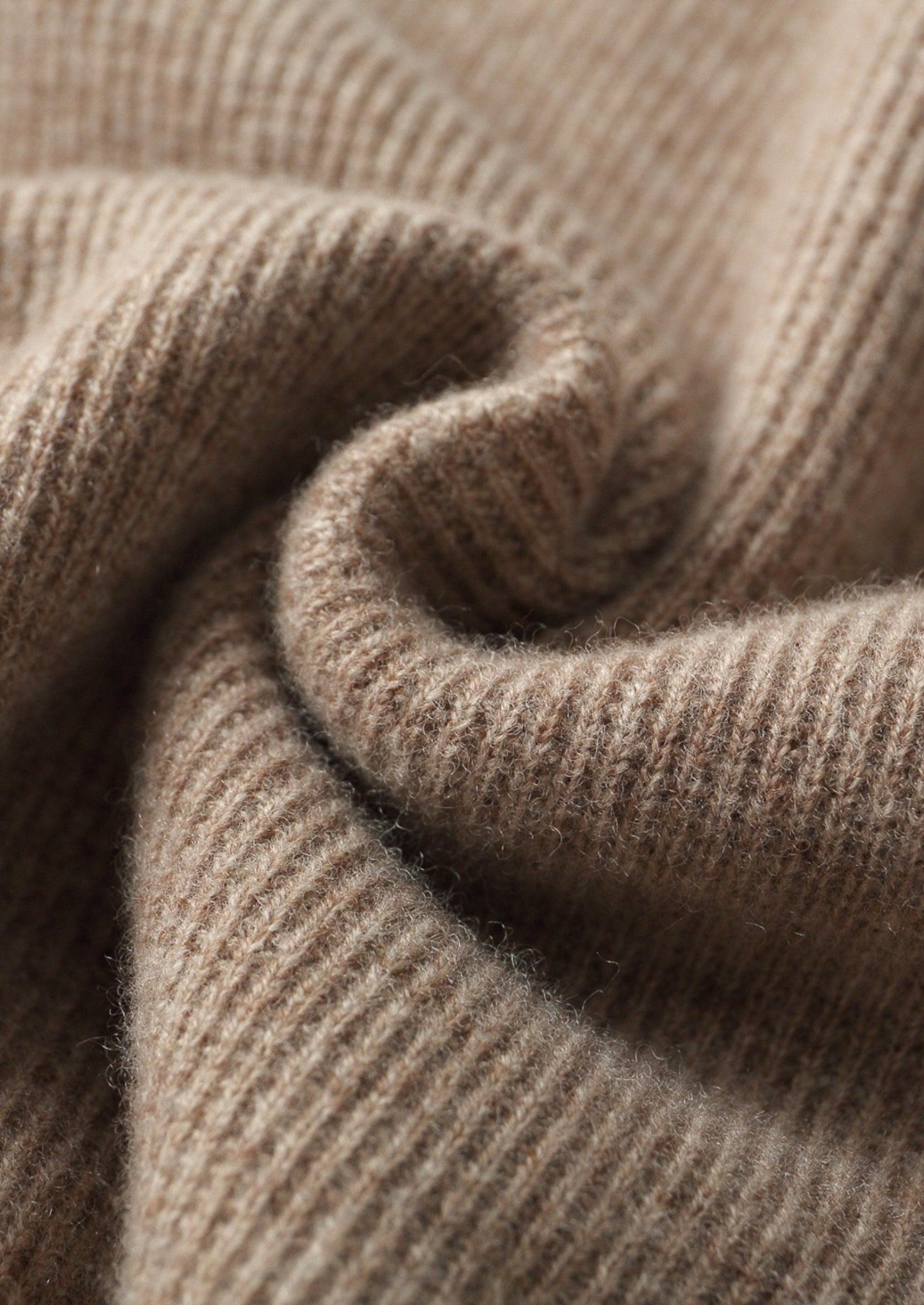 Pure Extra-Fine Merino Wool Contrast Crewneck