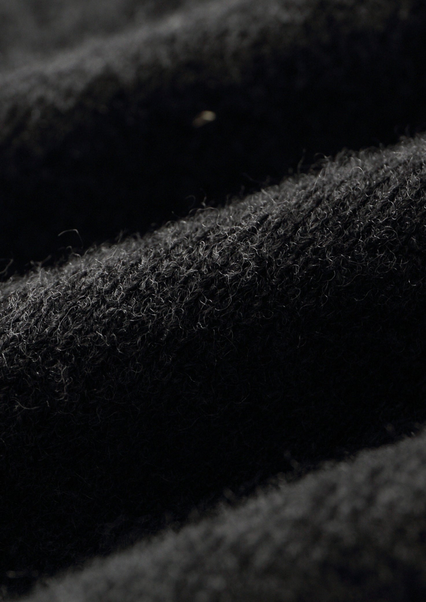 Pure Extra-Fine Merino Wool Funnel Neck Cardigan