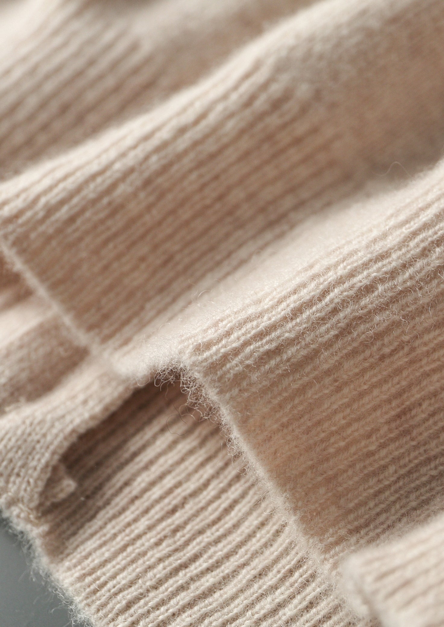 Pure Extra-Fine Merino Wool Zip Polo Cardigan