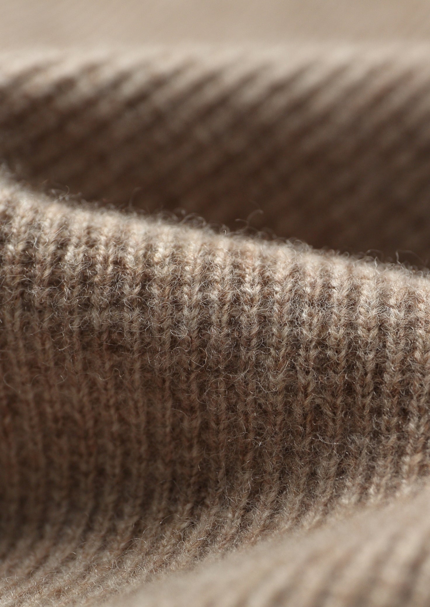 Pure Extra-Fine Merino Wool Contrast Crewneck
