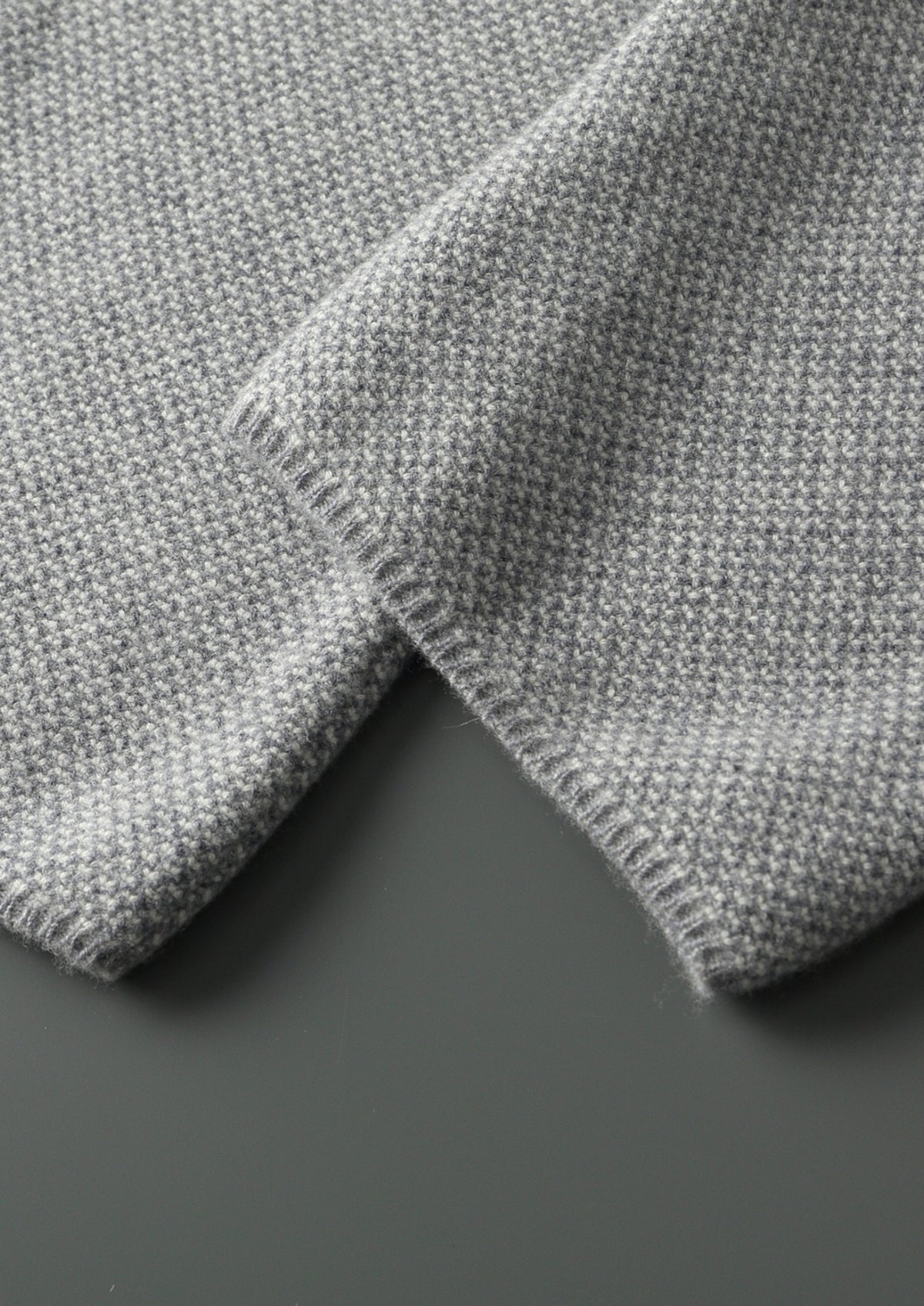 Pure Extra-Fine Merino Wool Jacquard Trousers