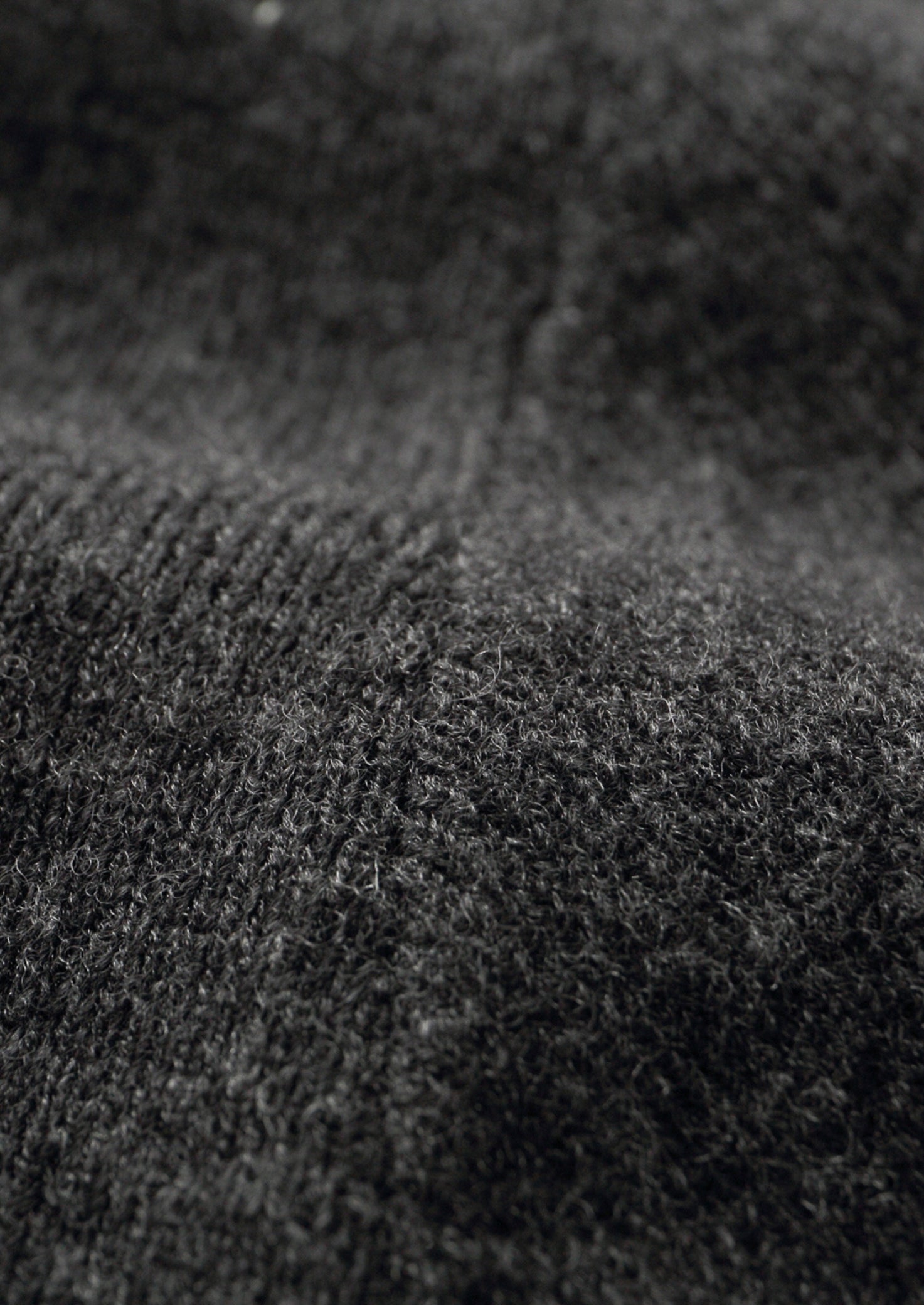 Pure Extra-Fine Merino Wool Funnel Neck Cardigan