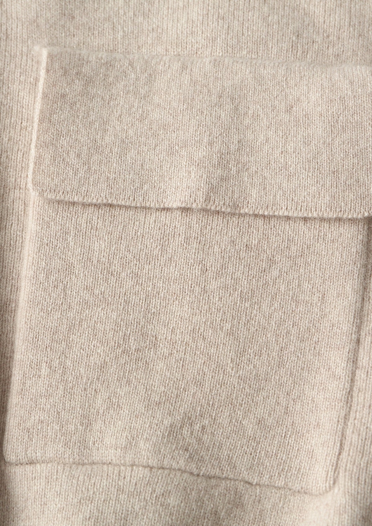Pure Extra-Fine Merino Wool Zip Polo Cardigan