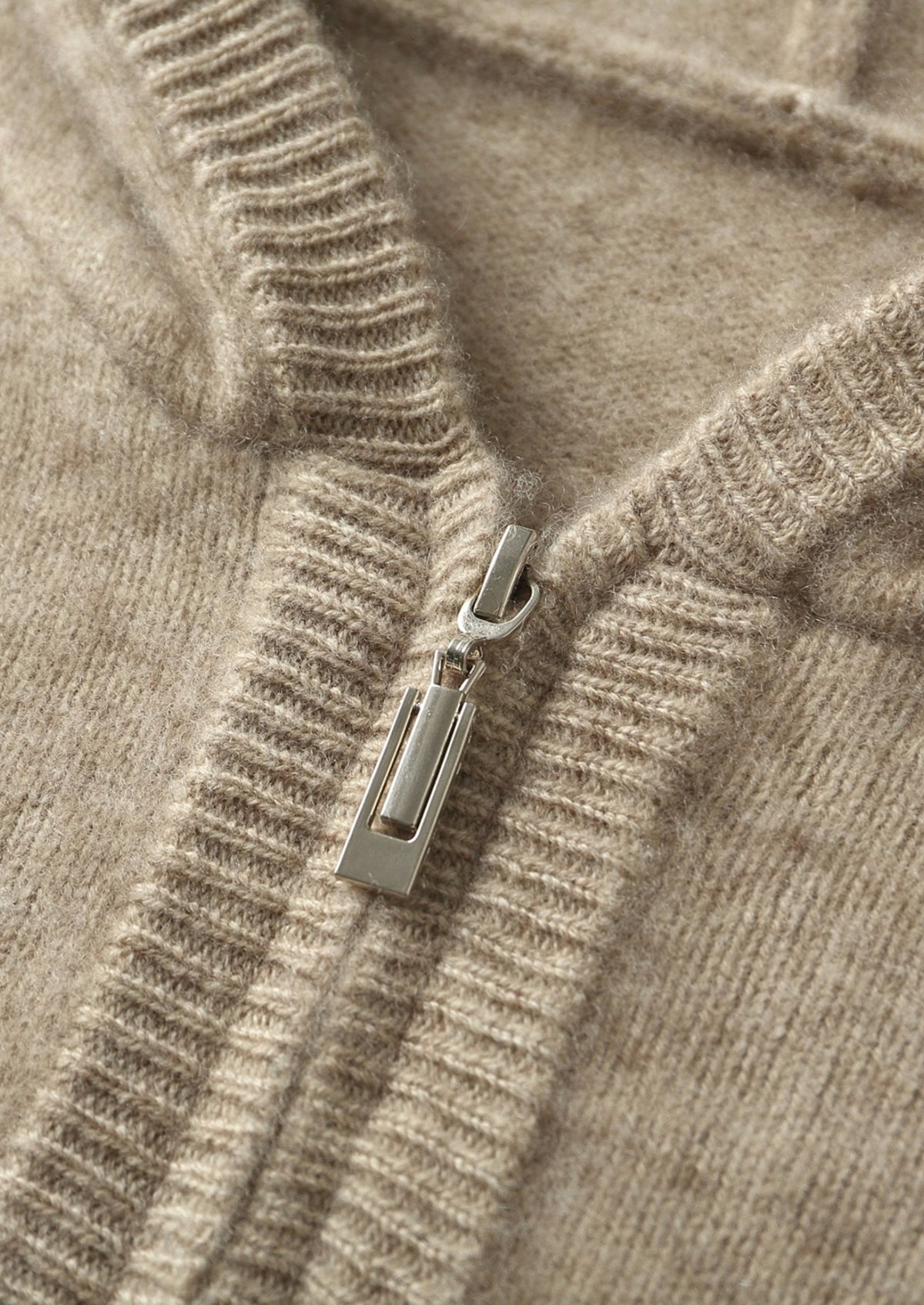 Pure Extra-Fine Merino Wool Quarter-Zip Hoodie
