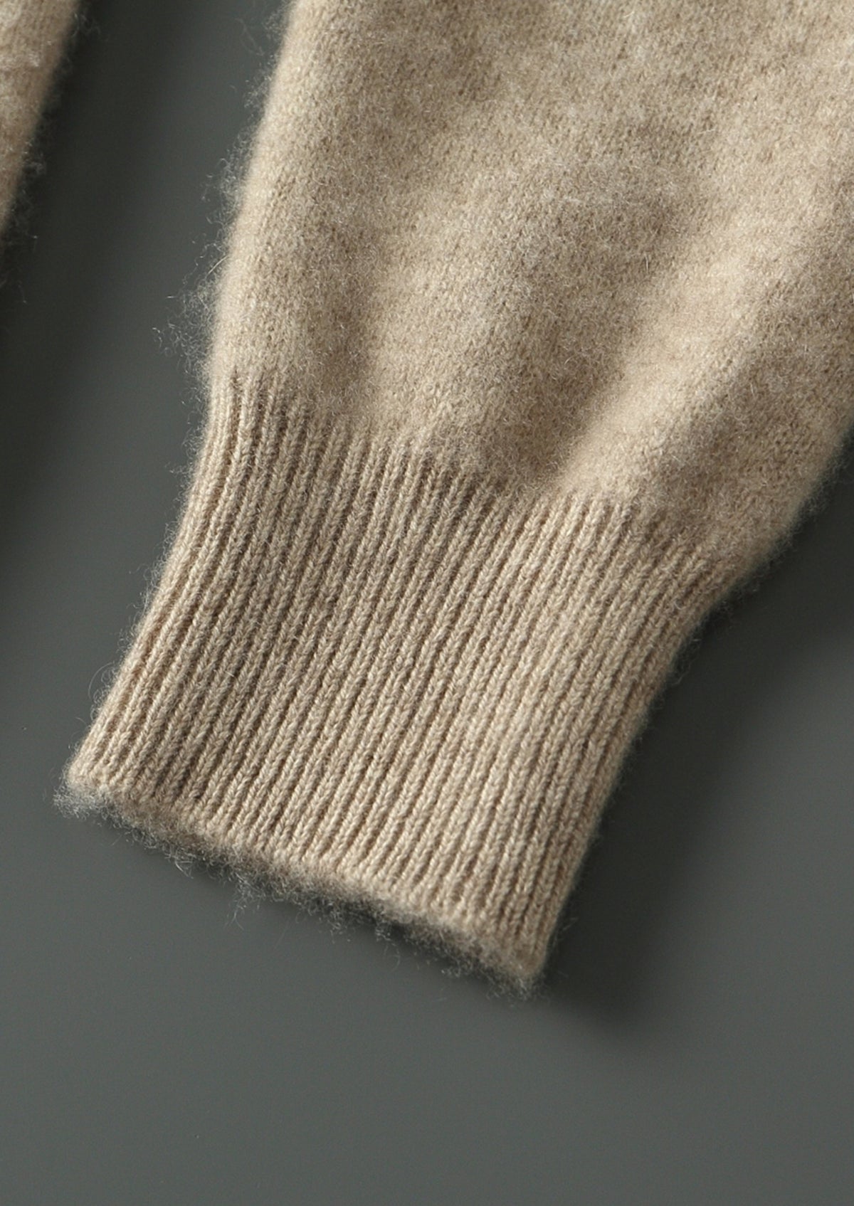 Pure Extra-Fine Merino Wool Quarter-Zip Hoodie