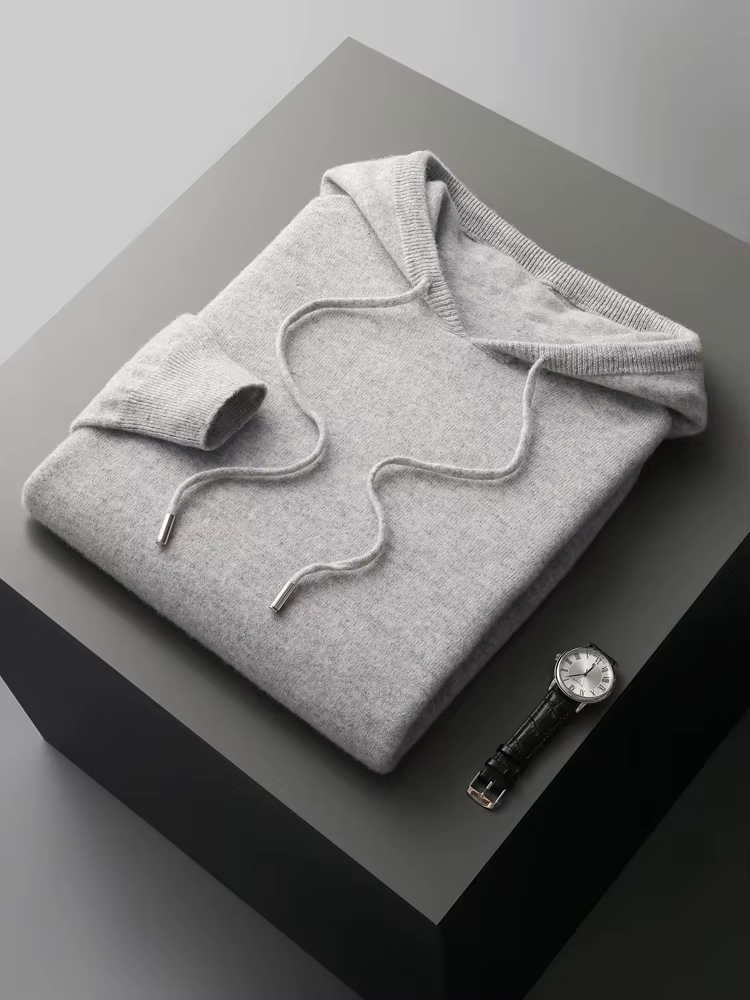 EXTRAFINE MERINO LEISURE HOODIE