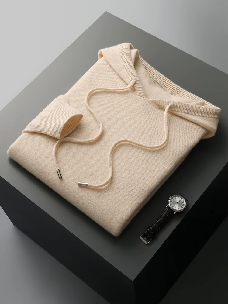 EXTRAFINE MERINO LEISURE HOODIE