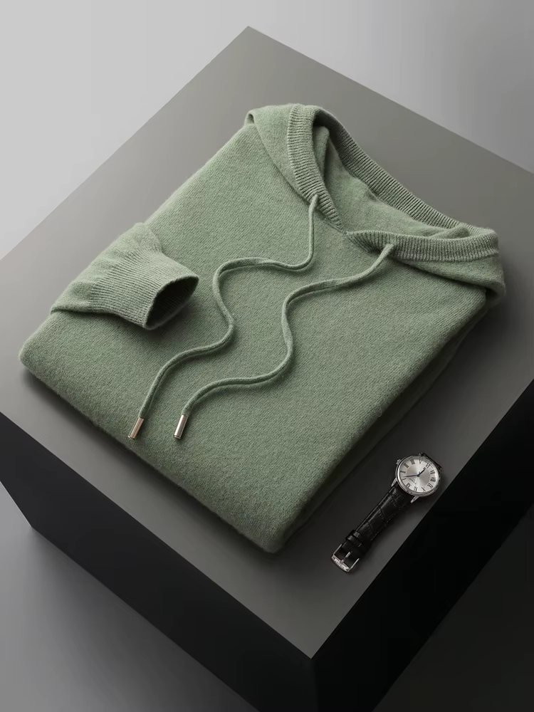 EXTRAFINE MERINO LEISURE HOODIE