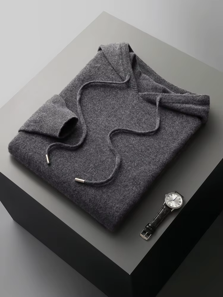 EXTRAFINE MERINO LEISURE HOODIE