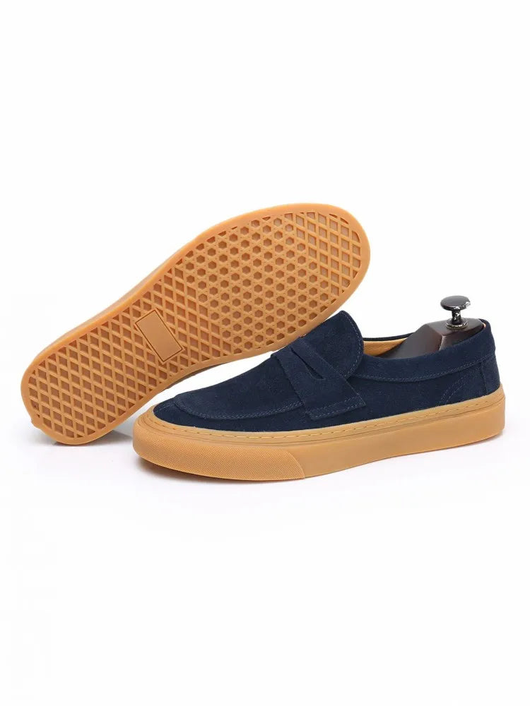 SOGNO SKATE LOAFERS – Marineblau