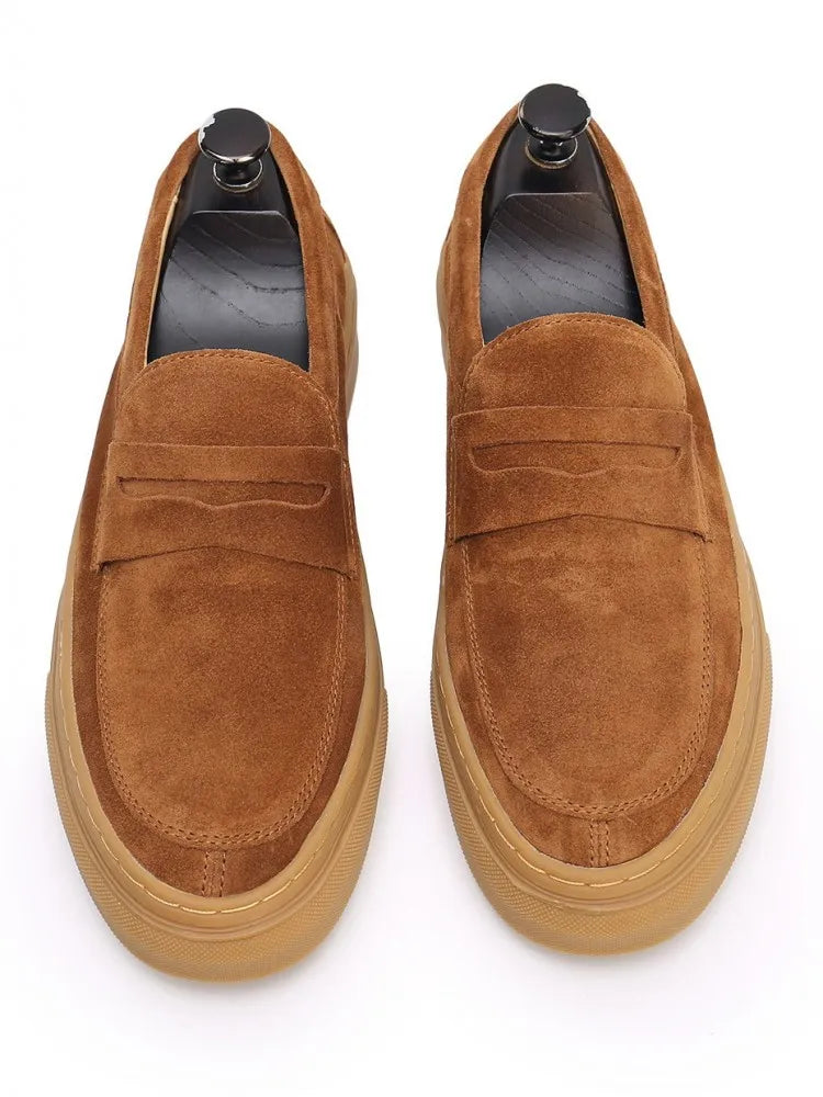 SOGNO SKATE LOAFERS - Braun