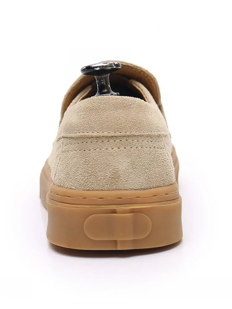 SOGNO SKATE LOAFERS - Beige