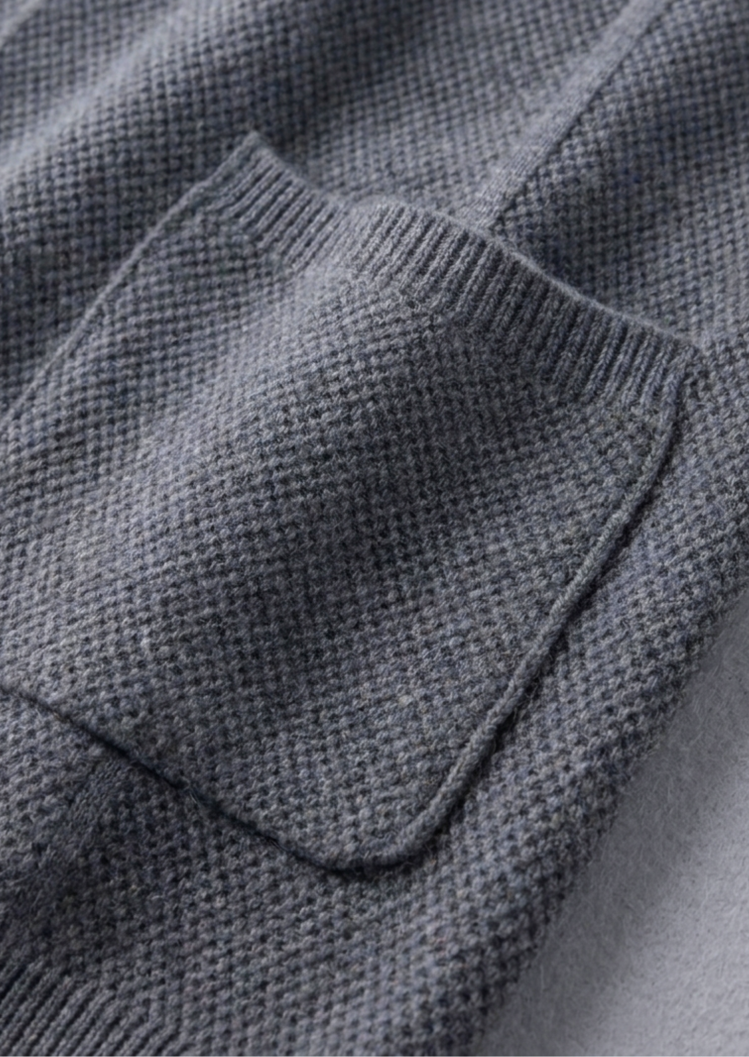 Pure Extra-Fine Merino Wool Button Overshirt