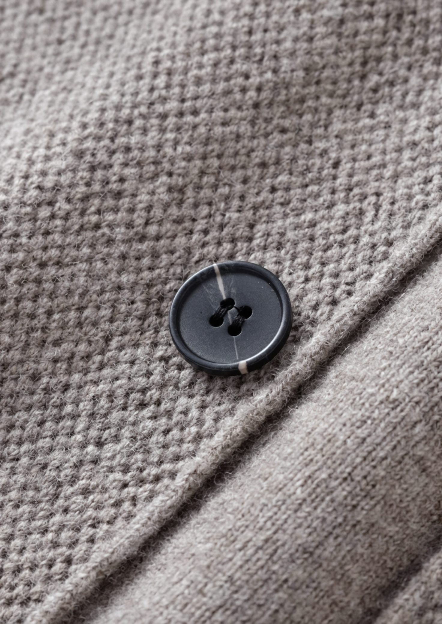 Pure Extra-Fine Merino Wool Button Overshirt