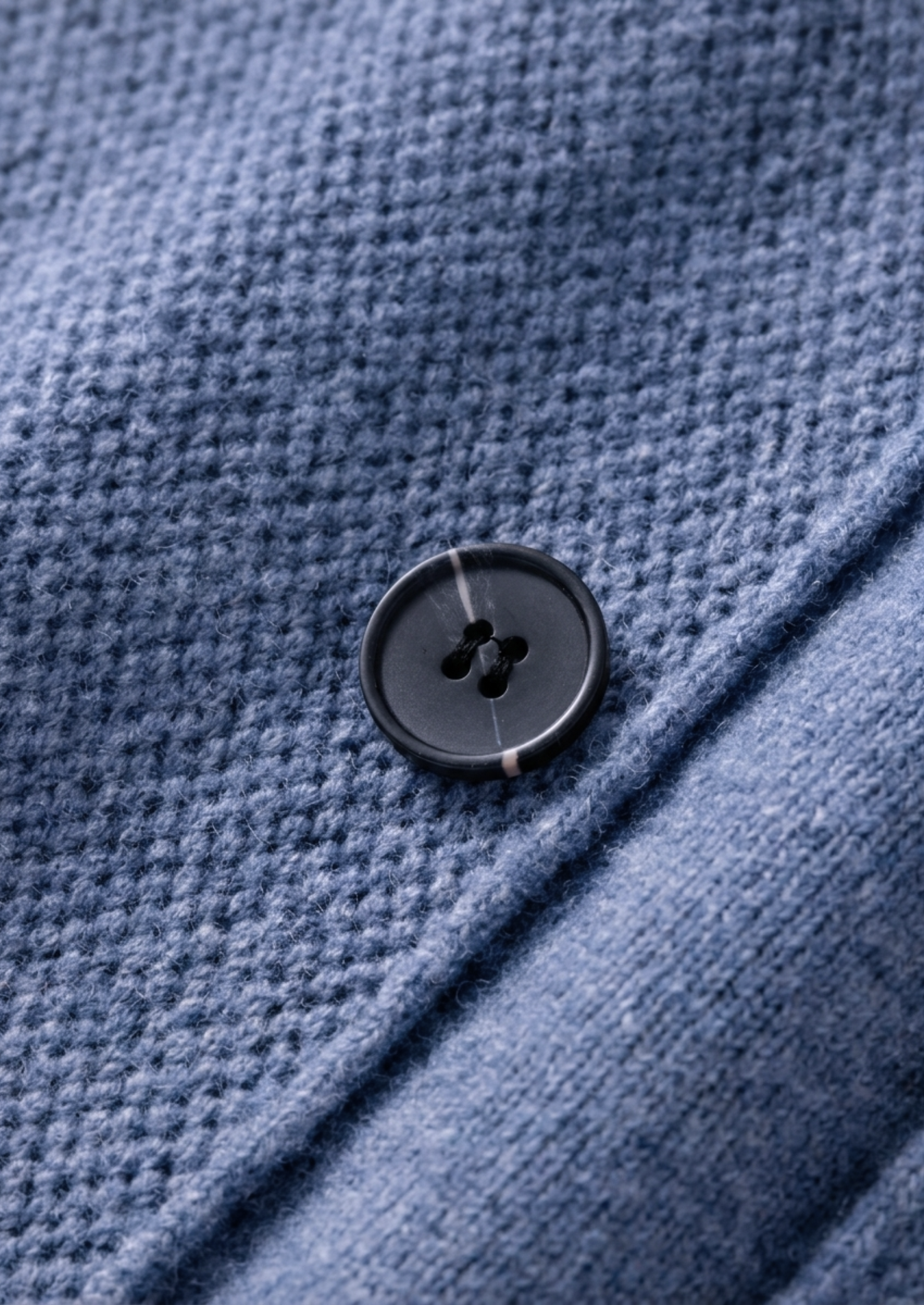 Pure Extra-Fine Merino Wool Button Overshirt